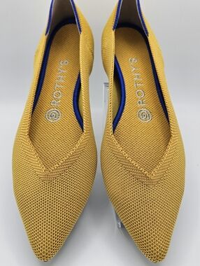 NIB Rothy's Points In Marigold Size 7.5